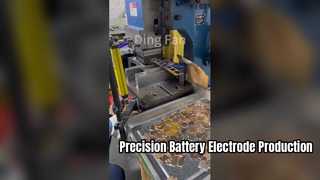 Video sulla produzione degli elettrodi della batteria